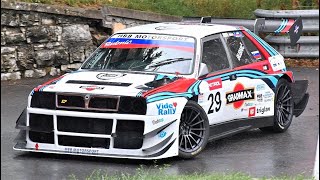 700Hp Lancia Delta Integrale Evo  BRUTAL Turbo Sound amp Flames [upl. by Viehmann]