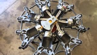 Radial Engine Motorized Table [upl. by Sydelle32]