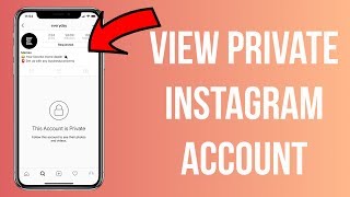 3 Methods To View A PRIVATE INSTAGRAM ACCOUNT [upl. by Benioff]