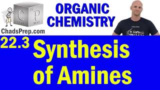 223 Synthesis of Amines  Organic Chemistry [upl. by Kemp]