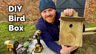 How To Make A Bird Box  Blue amp Great Tit [upl. by Hpejsoj]