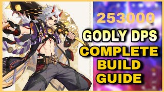 Arataki Itto Complete Build Guide Genshin Impact [upl. by Semmes]