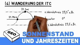 Sonnenstand und Jahreszeiten  Erdkundeunterricht  Geographieunterricht [upl. by Nnair]