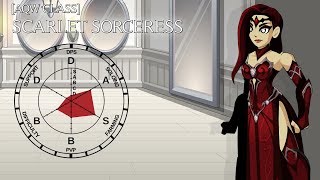 AQW Scarlet Sorceress amp Blood Sorceress Overview [upl. by Nerfe104]