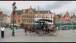 Bruges Belgium Market Square  Rick Steves’ Europe Travel Guide  Travel Bite [upl. by Egide889]