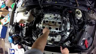 How to replace GM 3800 V6 intake manifold gaskets Part 3 [upl. by Clower]