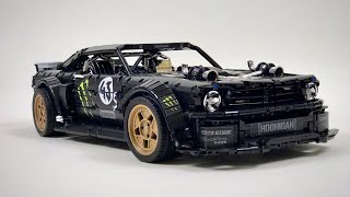 Ford Mustang Hoonicorn Lego MOC  Instructions [upl. by Gignac960]