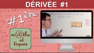 Dériver une fonction 1  Première [upl. by Dionis]