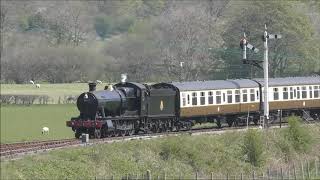 A glorious day at the LlangollenRailway20th April 2019 [upl. by Dace]