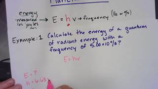 Calculating Energy using Planck Constant [upl. by Survance111]