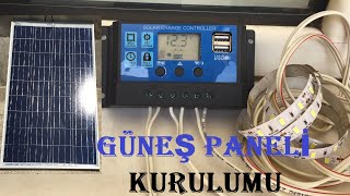 Güneş Paneli Enerjisi İle Elektrik Nasıl Üretilir  Tüm Kurulum Aşamaları [upl. by Iny]