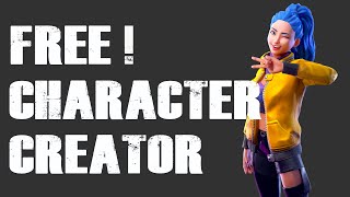 Free Character Creator  Ready Player Me for Unreal Engine Unity and VR [upl. by Nosde]