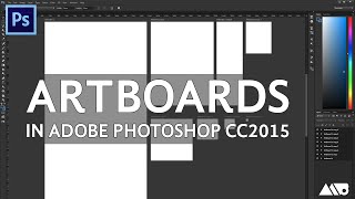 How to Create Artboards in Adobe Photoshop Tutorial [upl. by Dymphia]