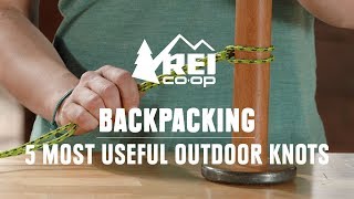 Best Knots for the Outdoors  REI [upl. by Dahlstrom]