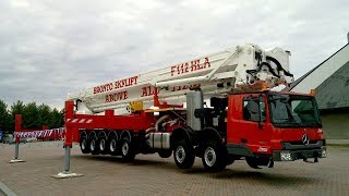 The Tallest Firefighting Aerial Device in the World  Bronto Skylift F112 HLA [upl. by Eelytsirk229]