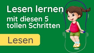 Mit 5 Schritten ✅ schnell lesen lernen [upl. by Kaiser234]