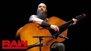 Braun Strowman bashes Elias with a bass Raw Feb 12 2018 [upl. by Assilanna]