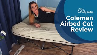 Coleman Airbed Cot Review [upl. by Nediarb]