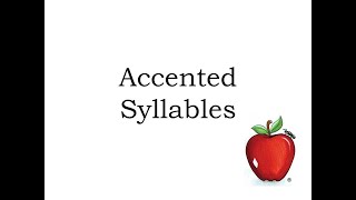 VoWac Accented Syllables [upl. by Micki]