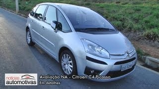 Citroen C4 Picasso  Detalhes  NoticiasAutomotivascombr [upl. by Pastelki]