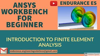 INTRODUCTION TO FINITE ELEMENT ANALYSISNUMERICAL METHOD [upl. by Newra75]