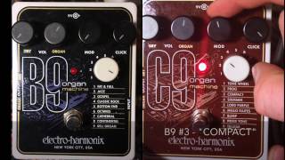 Only Every Sound B9 v C9 direct comparison [upl. by Bowen]