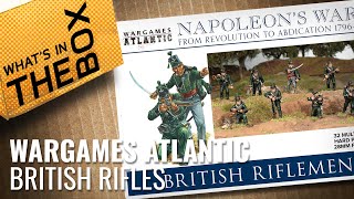 Unboxing British Riflemen  Wargames Atlantic [upl. by Attolrahc]