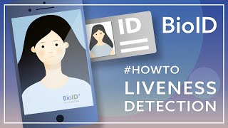 Liveness Detection How To  Easy as a Selfie  BioID Face Live Detection  PAD AntiSpoofing 2023 [upl. by Annaiel]