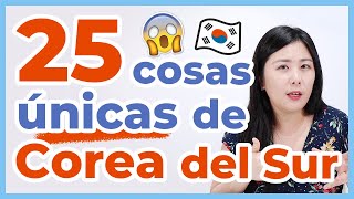 25 COSAS que solo EXISTEN o PASAN en COREA DEL SUR curiosidades coreanas [upl. by Kcub326]