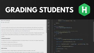 HackerRank Grading Students  Solution Walkthrough JavaScript [upl. by Noteek]