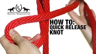 How To Correctly Tie a Quick Release Knot [upl. by Annoyk]