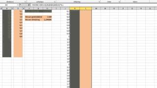 Normaalverdeling in excel [upl. by Novyad897]