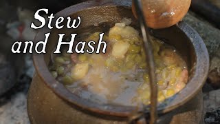 Soup Stew and Hash  18th Century Soldier Cooking [upl. by Sivaj]