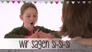 Wir sagen SiSiSi  Klatschspiele Anleitung Kinderlieder [upl. by Venuti]