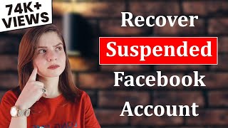 Recover Suspended Facebook Account Unsuspend Your Facebook AccountFacebook Account Recovery [upl. by Anivas]