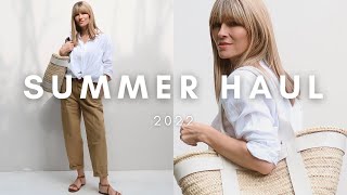 SUMMER TRY ON HAUL  Arket Cos Mytheresa Reiss Sezane [upl. by Callum]