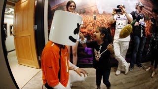 Marshmello Makes a New Friend at Red Rocks [upl. by Asik853]