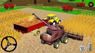 Real Tractor Farming Simulator  New Farm Game 2020  Android Gameplay [upl. by Ermina368]