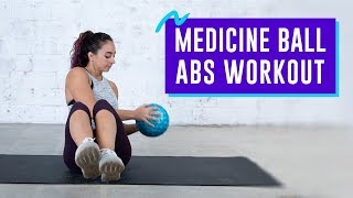 10Minute Medicine Ball Abs Workout [upl. by Januisz]