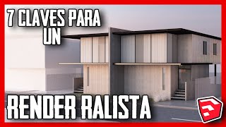 🔴Como hacer un RENDER en SKETCHUP🔴 [upl. by Neehsuan325]