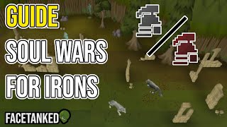 Soul Wars for Low Level Ironmen amp HCIM  OSRS Guide [upl. by Schulman]