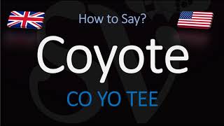 How to Pronounce Coyote  English American Pronunciation [upl. by Noyerb]