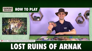 Lost Ruins of Arnak How to Play [upl. by Eidnak]