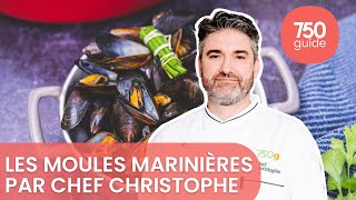 La meilleure façon de Réussir les moules marinières  750g [upl. by Latt482]