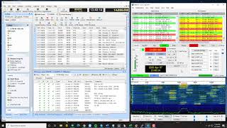 Ham Radio Deluxe and WSJTX Demo [upl. by Eem]