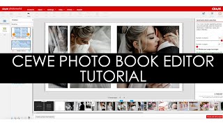 CEWE Photo Book Editor  Tutorial [upl. by Kellyann]