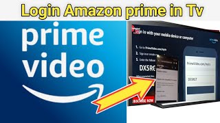 How to Sign in Amazon prime account with smart tv [upl. by Arahsit]