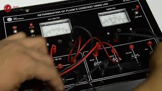 Plancks constant using LED experiment [upl. by Ettie]