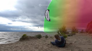 Kitesurfing Wind Storm 40 Knots  How To Stay Safe If Overpowered [upl. by Ahsela617]