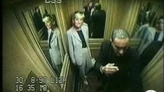 Princess Diana  Final Day CCTV  Raw Footage [upl. by Enimzzaj]